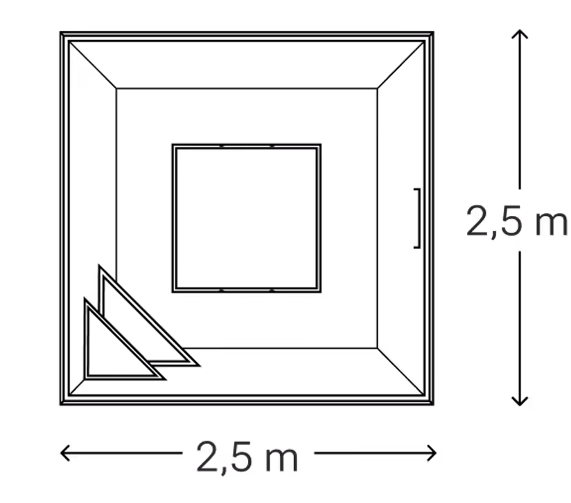 Edition SPA 2 skiss med mått