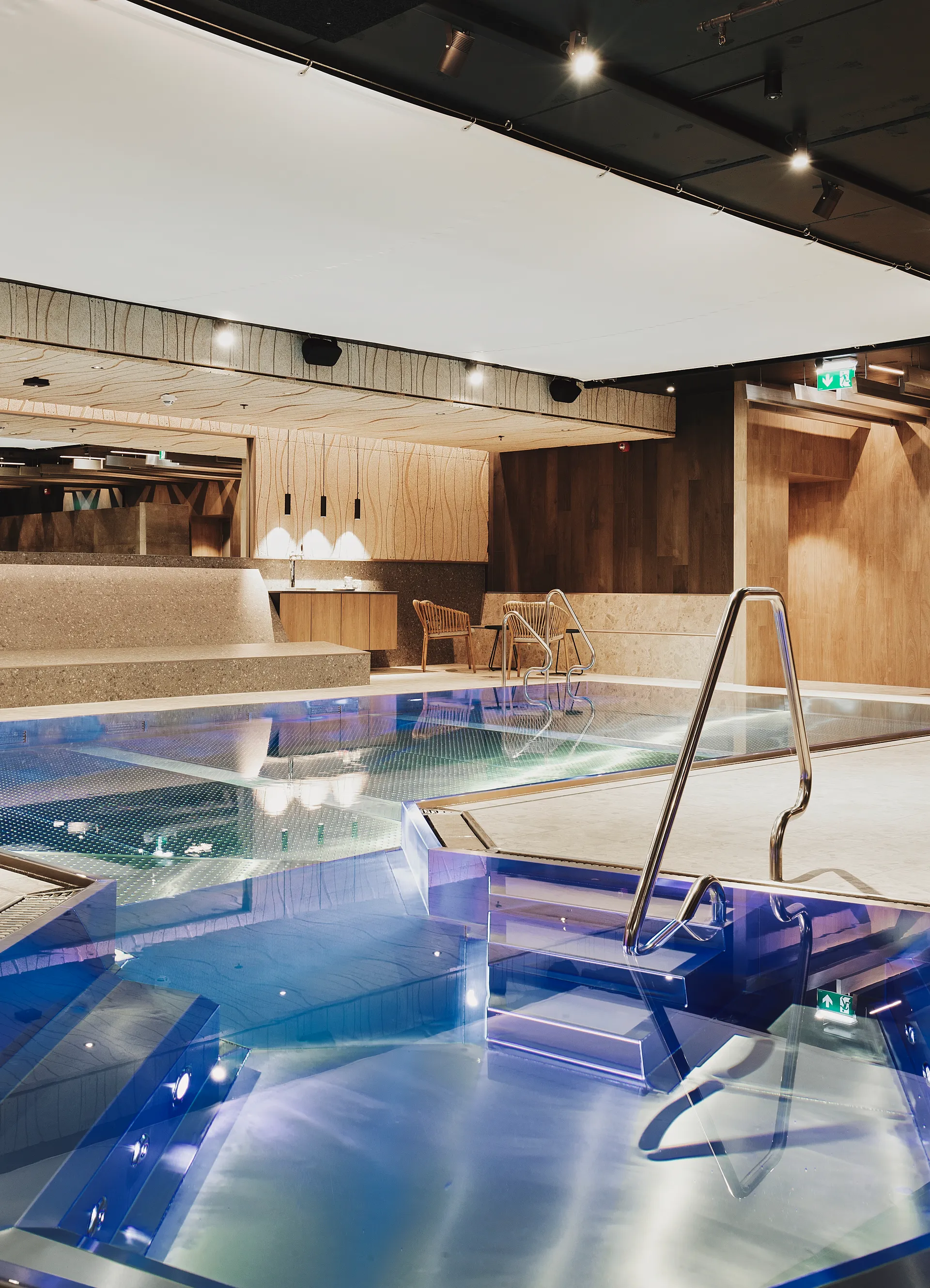 En stålpool från projektet Stord Hotel